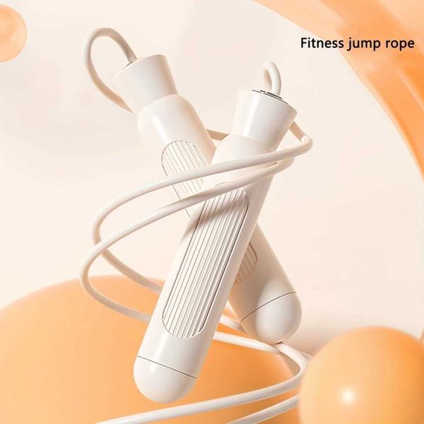 1 thick adjustable skipping rope for exercise, fat burning and sports training W241101