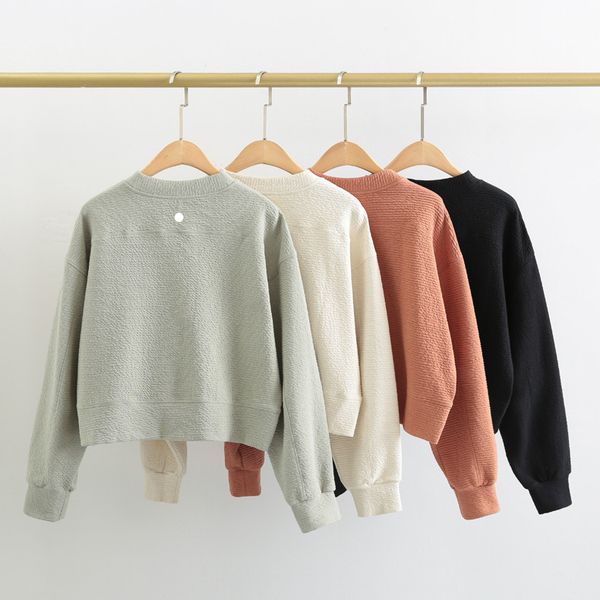 122 Women's Comfortable Loose-Fit Yoga Sweatshirts for Casual Wear and Gym Workouts