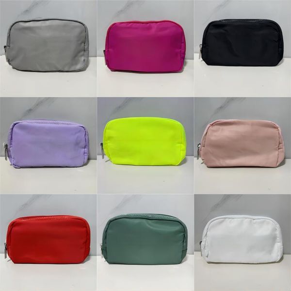 1L classic designer nylon yoga belt bag for women and men, versatile as a chest bumbag, shoulder crossbody or waist tote with brand