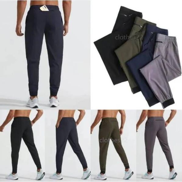 2024 Men's Yoga Jogger Pants with Drawstring Waist, Quick-Dry Gym Sweatpants Featuring Pockets for Sports and Casual Wear