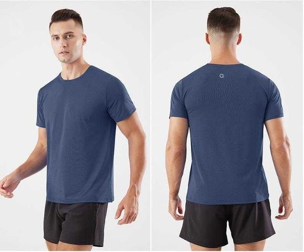 2025 Men's Designer Summer T-Shirt for Running, Fitness, and Sports - High-Quality Short Sleeve Polo Tops