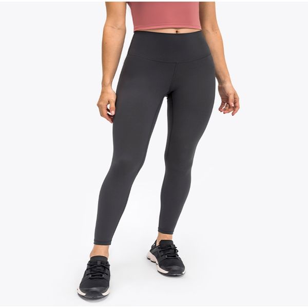 28-inch Align Women's Yoga Leggings with high elasticity, soft high-waist design for fitness and hip lift