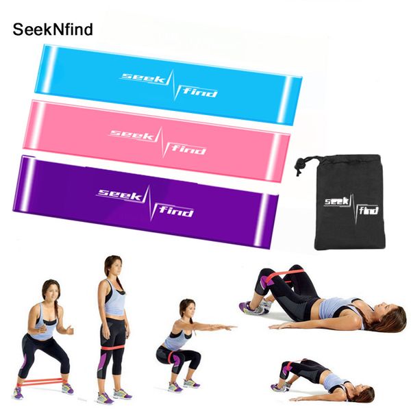3PC/Set TPR Yoga Resistance Rubber Bands for Indoor and Outdoor Fitness Training