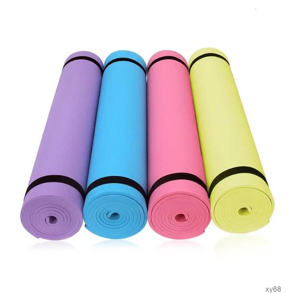 4mm thick EVA foam mat for comfortable exercise, Pilates, and gymnastics