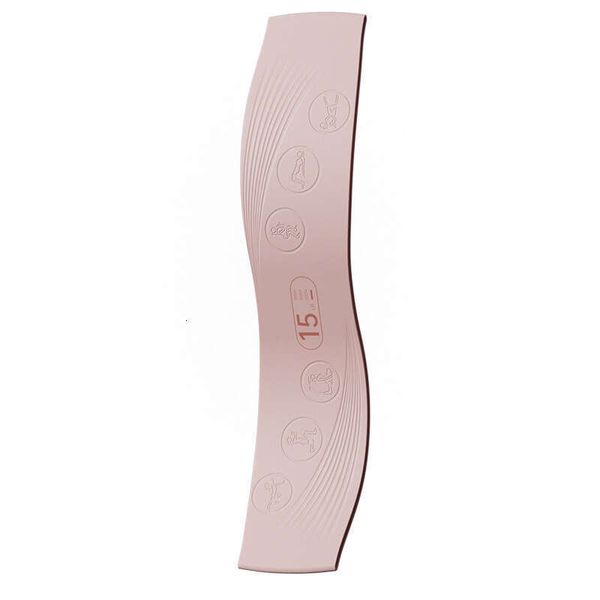 5 yoga silicone elastic bands for resistance training, squat exercises, peach butt lift, hip circle curls