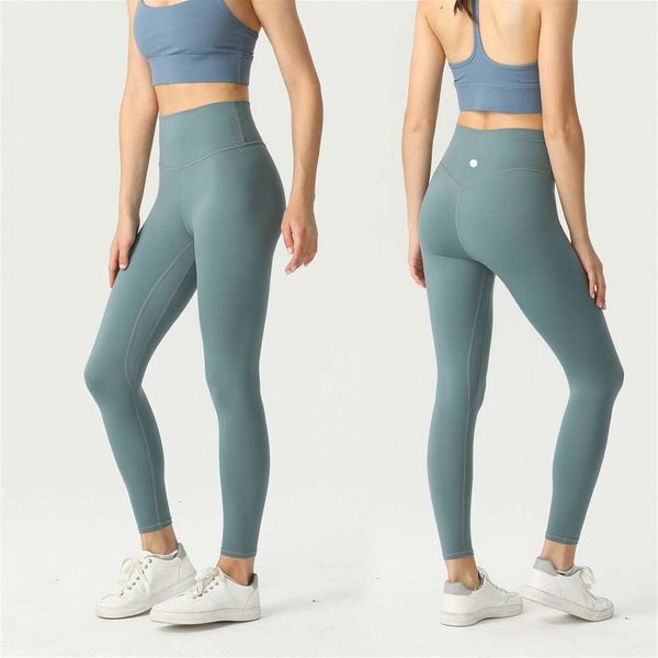 5A quality women's push-up leggings with elastic hip lift, soft T-shaped sports pants for running and training