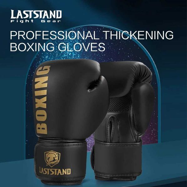 6/8/10/12 oz Professional Boxing Gloves for Adults - Sanda Muay Thai Training Gear, Free MMA Sandbags for Men and Women (W241010)