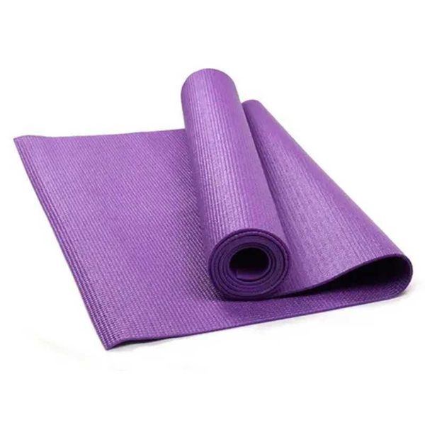 6mm thick non-slip yoga mat for women, ideal for home workouts, gym, pilates and yoga exercises