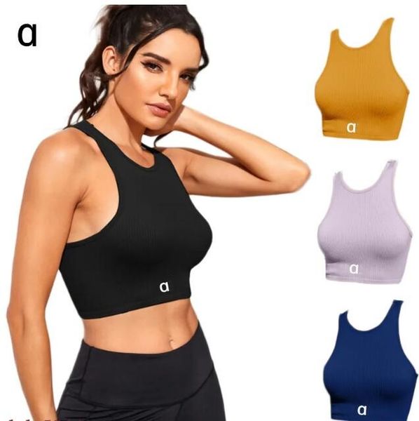 A248 Women's Sports Bra - Quick-Dry Yoga Tank Top for Training, Running & Fitness