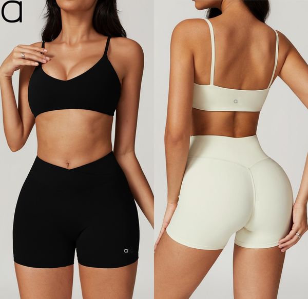 A360 Eco-friendly Quick Dry Yoga Set with Sports Bra and Running Shorts for Fitness Workouts