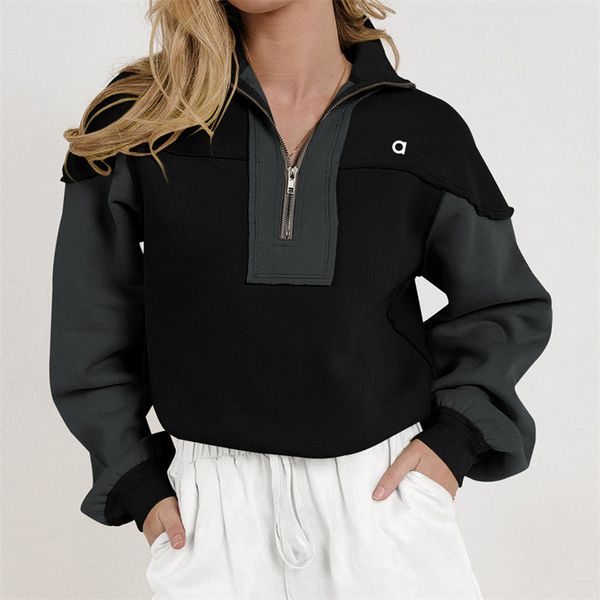a50 Exercise Yoga Outfit Fitness Wear Womens Training Sweat-shirt Sportswear Jackets Outdoor Casual Adult Running Long Sleeve Pullover Zippe

Rewritten as:
a50 women's fitness wear for yoga, training, and outdoor running featuring long sleeve zippered pullover jackets and casual sportswear
