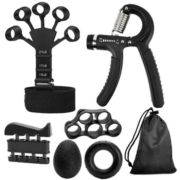 Adjustable 5-60Kg heavy-duty hand gripper for exercise, finger training, and patient rehabilitation