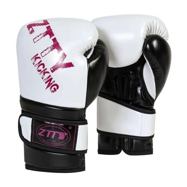 Adult Professional 14oz Boxing Gloves for Training, Muay Thai, Sanda - Elastic PU Gloves for Men and Women