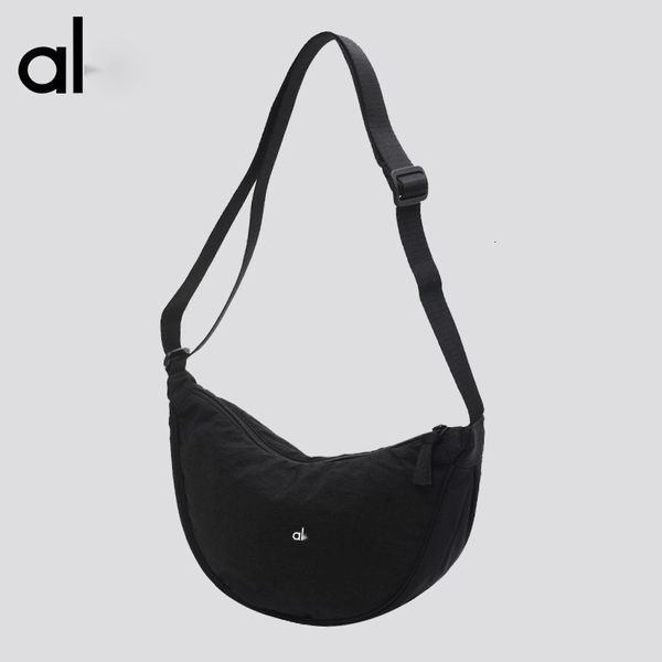 AL bag same-style crossbody dumpling bag, casual unisex adjustable nylon underarm bag