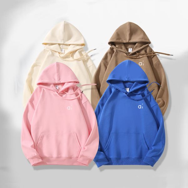 AL Yoga Hoodies Sports Jacket Autumn/Winter Hoodies Sweatshirts High-end Men and Womens Running Fitness Workout Pullover Fleece Loose Casual

Premium unisex fleece pullover hoodies for yoga, running, and casual wear in autumn and winter
