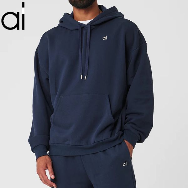 AL Yoga Sweatshirts Accol Hoodies Warm Jogger Jacket Loose Sportswear Man and Women Casual Studio-to-street Double Take Hooded Sweater Silve  

Rewritten:  
Comfortable AL Yoga hooded sweatshirts and jogger jackets for men and women, perfect for studio workouts or casual streetwear in silver