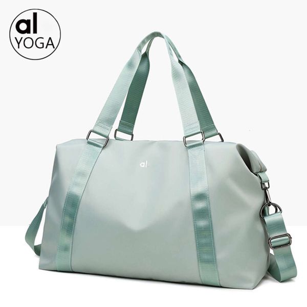 AL yoga unisex sports bag for men and women, spacious outdoor travel shoulder bag