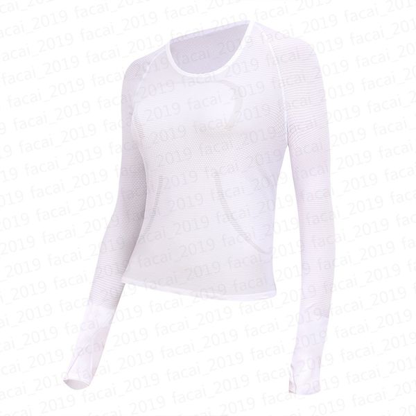 Align 2025 Women's Yoga Short Sleeve Long Sleeves Solid Color Waist Tight Loose Jogging Sportswear T-Shirt High-Elastic Breathable Running Top