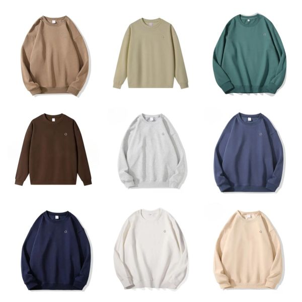 AO-22 Yoga Crew Neck Pullover featuring a silver chest design, loose unisex sweatshirt for casual wear and fashion outerwear