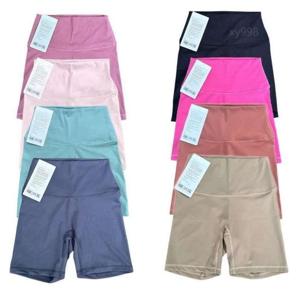 Breathable high-waisted yoga shorts for women - quick-dry workout tights perfect for running, gym, and casual wear