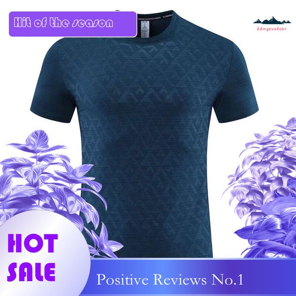 China Domestic Men's Quick-Dry Running T-Shirt with Reflective Print for Summer Sports