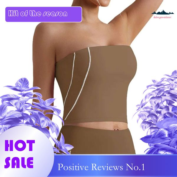 China Domestic Mermaid Curve Sports Underwear for Women with Naked Feel Double-Sided Scrub Belt and Slimming Yoga Chest Pad in Contrast Colors