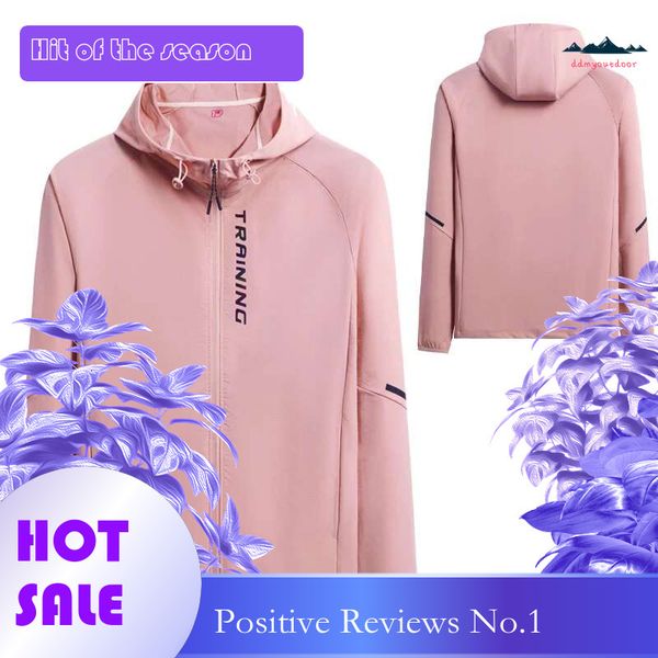 China women's summer sport jacket with long sleeves, breathable fabric, stylish print, and zipper design for outdoor running and gym workouts