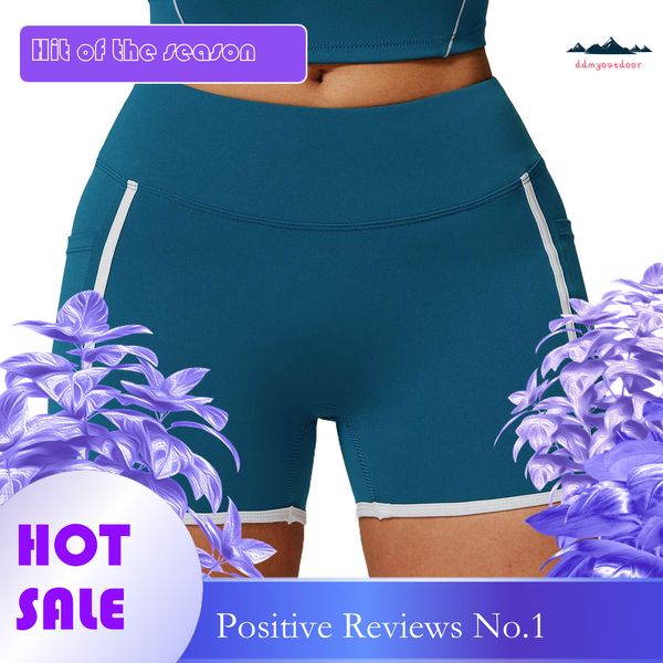 China's domestic mermaid-style curve-hugging yoga pants with high-waist shaping for women's sports and outerwear shorts