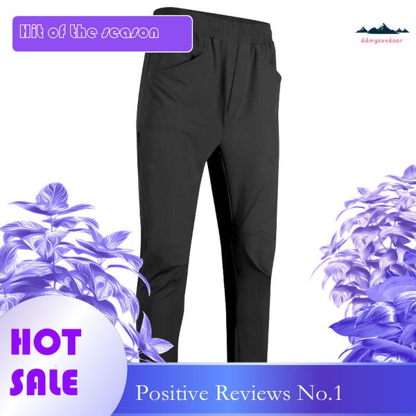 China's domestic outdoor long pants for men, featuring running-friendly design with large zippers, ideal for training, jogging, breathable sport trousers, stylish for fishing and hiking