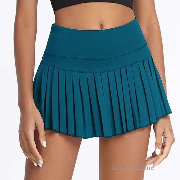 Cloud Hide Women's Safe Tennis Skirts in sizes XS-XXL for golf, running, yoga - stylish pleated coolness with pockets, high waist, perfect for outdoor sports and gym