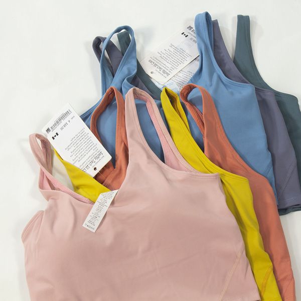 Comfortable Women's Sport Bra - Soft Yoga Tank Top with Removable Pads for Gym and Workouts