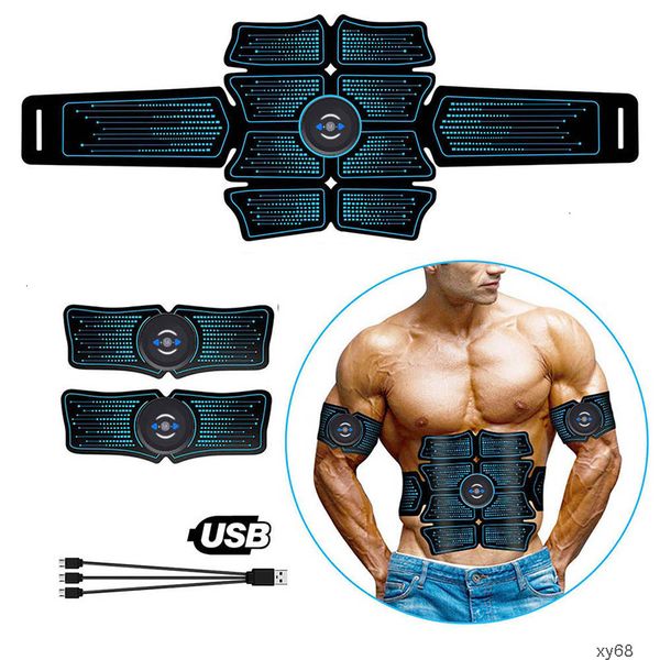 Core Abdominal EMS Stimulator Belt for Home Fitness and Muscle Training