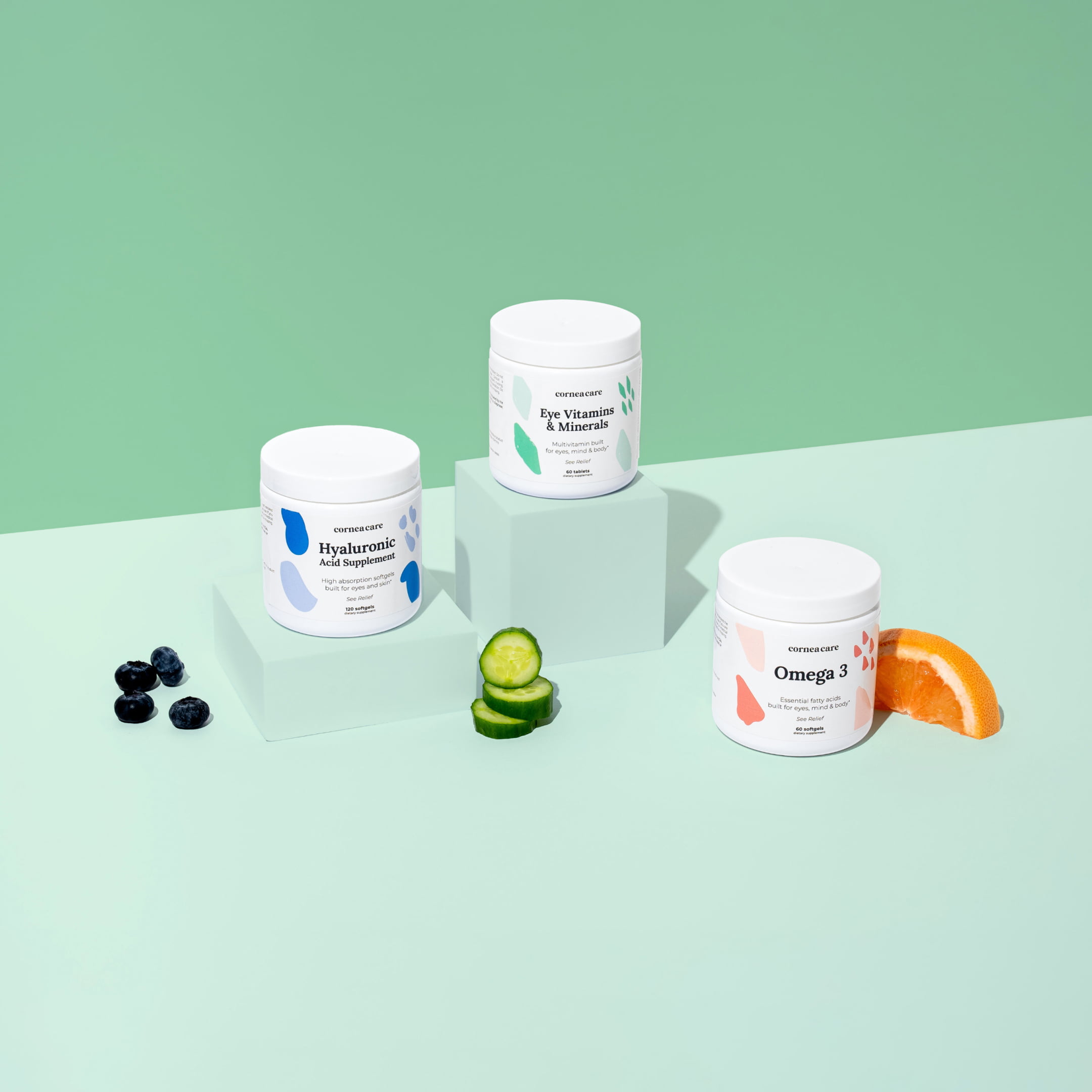 CorneaCare Hyaluronic Acid Eye Supplement - 120 Softgels