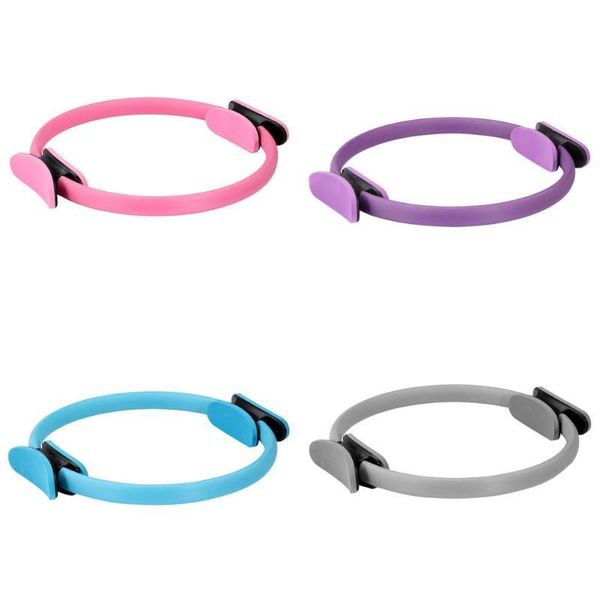 Durable PP yoga ring with dual grip for muscle training