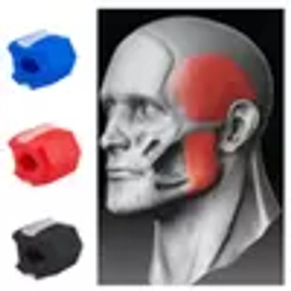 Facial toning ball for anti-wrinkle workouts and neck muscle training