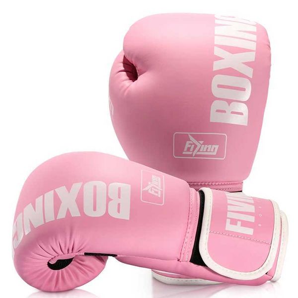 FIVING Pro Stylish Women's Boxing Gloves for Training, Muay Thai, Sparring, and Heavy Bag Workouts