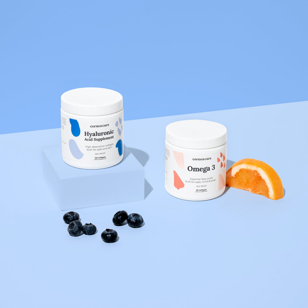 Foresight Eye Supplements - Omega 3 + Hyaluronic Acid Supplement