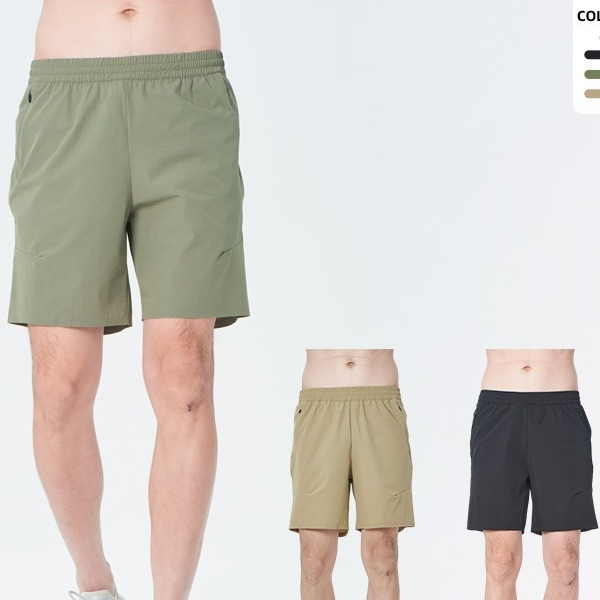 High-quality men's sports shorts with side zipper pockets, perfect for beach and outdoor activities, available in sizes S to XXXL