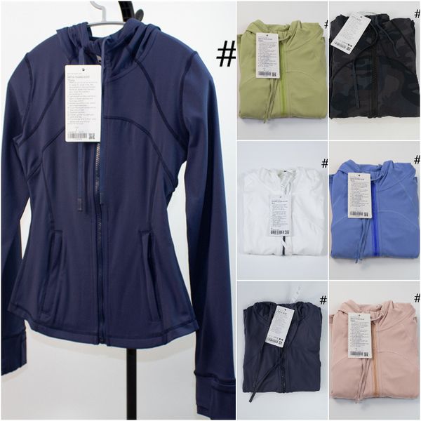 Hooded fitness tops for women's yoga, sports jackets, and casual outdoor running apparel with long sleeves