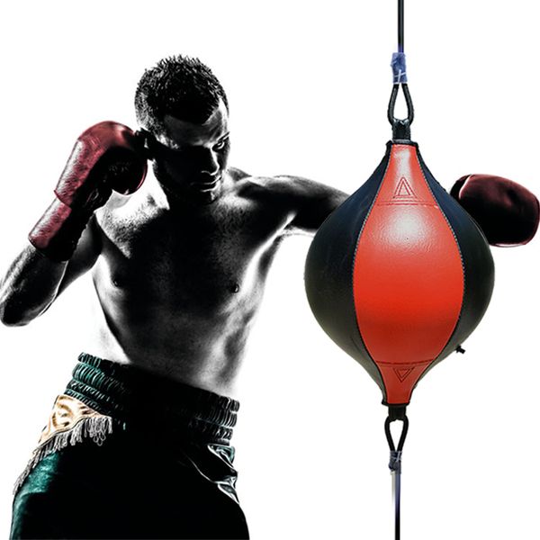 Inflatable Punching Ball - PU Pear-Shaped Boxing Bag for Reflex, Speed Training, Muay Thai, MMA, Fitness, and Sports Equipment for Adults