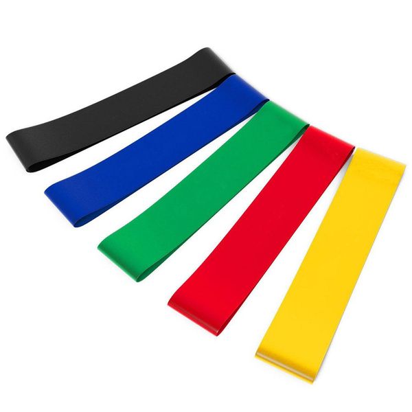 Latex resistance band for high-tension yoga and fitness stretching exercises