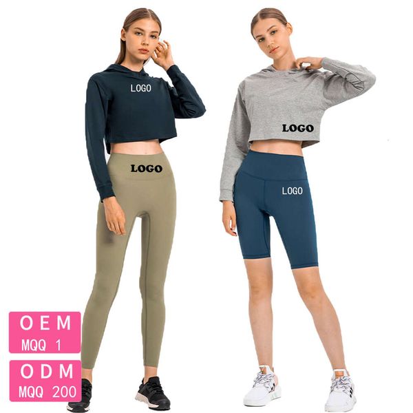 Lemon Women's Yoga Shirt Nylon Spandex sweatshirt women's Fiess T-shirt Align Workout oz gzg