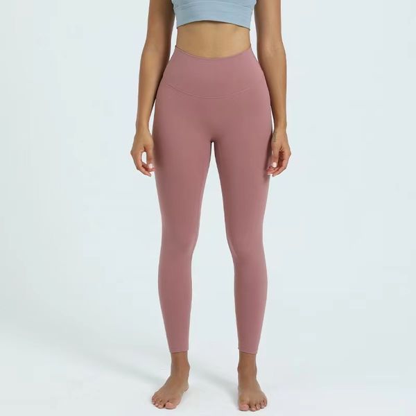 LL Women's Align Leggings: seamless yoga pants with high waist, hip lift, and soft elastic for gym or fitness