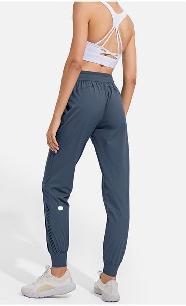 Ll-ydk01 Trainer Pants Women's Trousers Yoga Outfit Loose Ninth Pants Excerise Sport Gym Summer Breathable Running Casual Long Ankle Ba