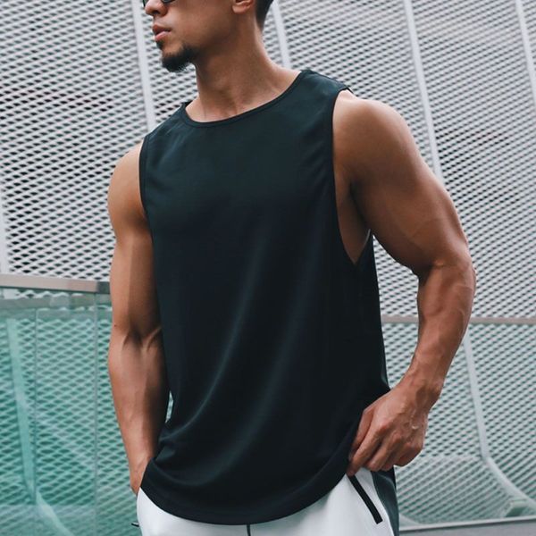 LM Outdoor Men's Quick-Dry Sport Tank Top for Workouts