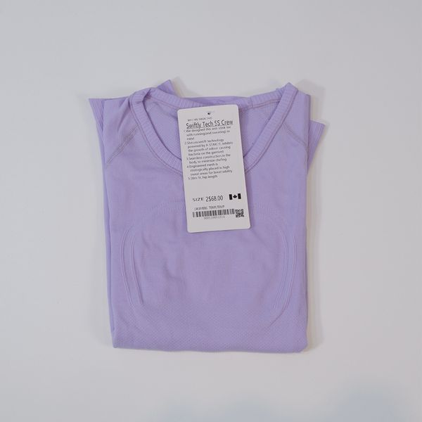 LM824 Women's Swift Shirt - Long Sleeve Yoga Top for Fitness with Waist-Shaping Design