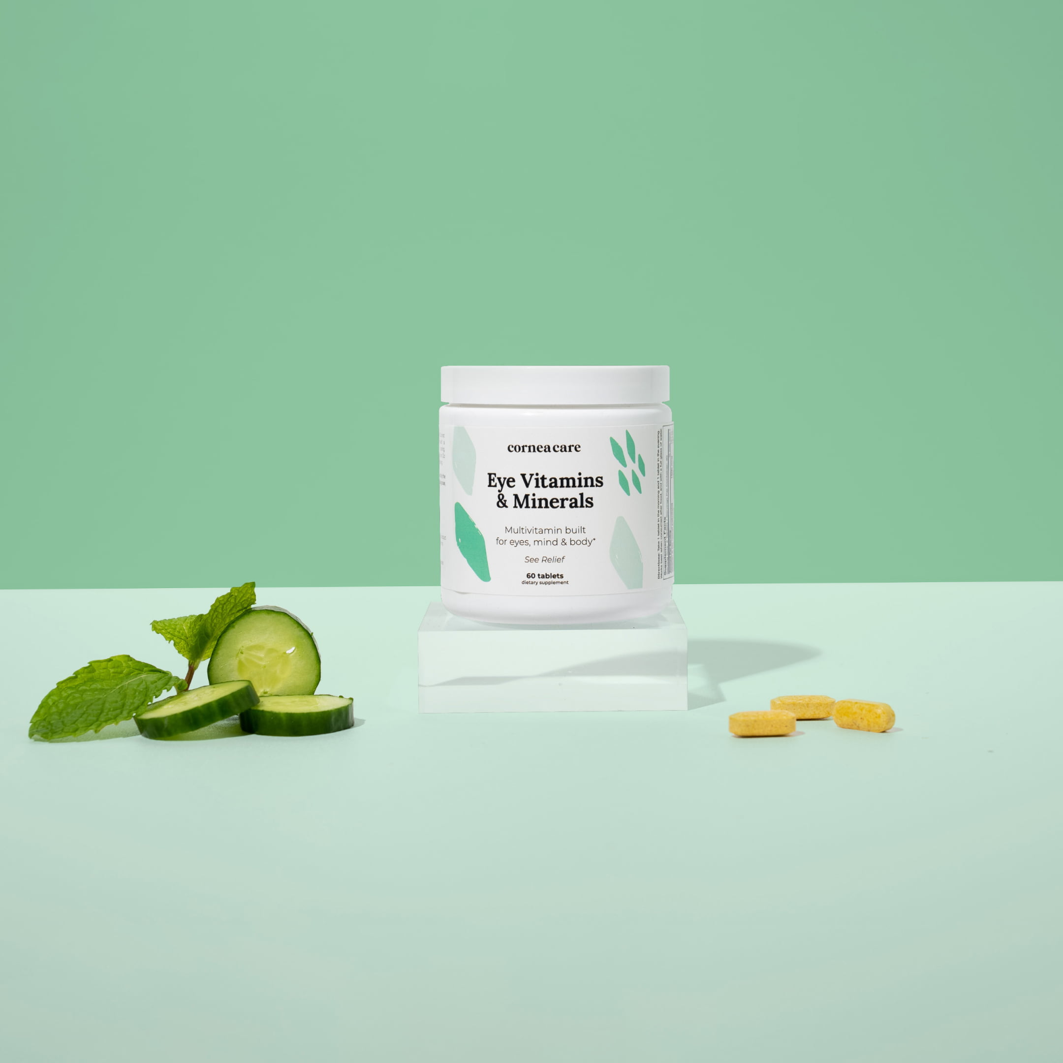 Longevity Eye Supplements - Eye Vitamins & Minerals + Omega 3