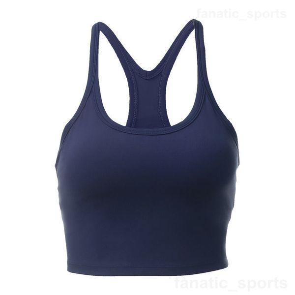 Lu Align Women's Sport Yoga Bras - Stylish Cross Workout Tops with Push-Up Support, Anti-Sagging Quick-Dry Jogging Lingerie and Bodybuilding Vest