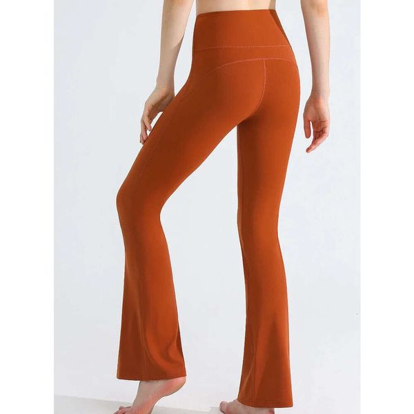 Lu Align Women's Yoga Pants - High Waist Flared Fitness Leggings, Super Stretchy Gym Running Workout Tights
