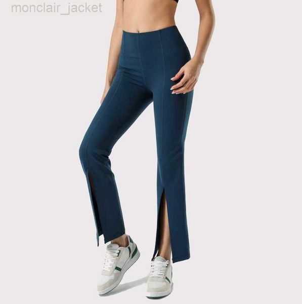 Lululemon Original Designer Women's Yoga Pants for Sports and Fitness - Flared Elastic Tights